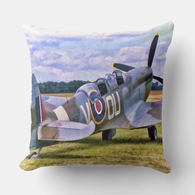Coussin - Conception Spitfire (Recto)