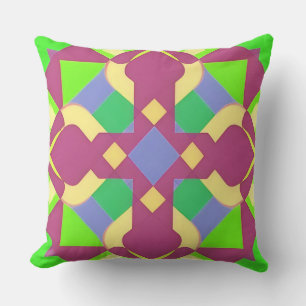 Coussin Conception Symétrique Abstraite