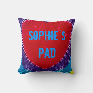 Coussin Conception teintée cravate