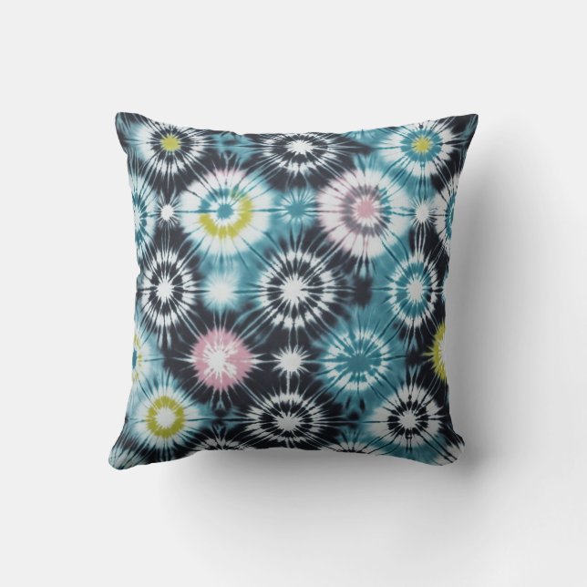 Coussin Conception Tie Dye en étoile explosive (Verso)
