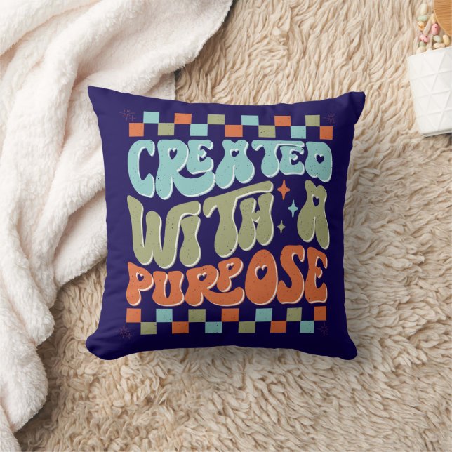 Coussin Conception vintage pour Cool quotidien (Couverture)