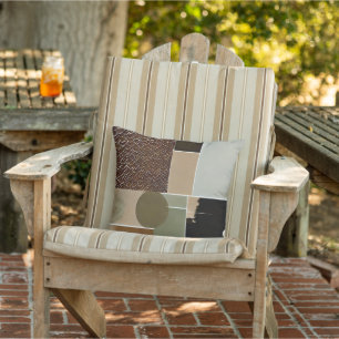 Coussin Conceptions brisées art abstrait