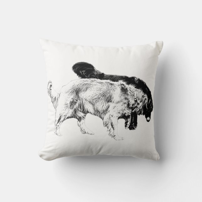 Coussin Concours d'automne (Recto)