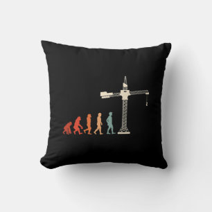 Coussin Conducteur de grue Travailleur de construction Évo