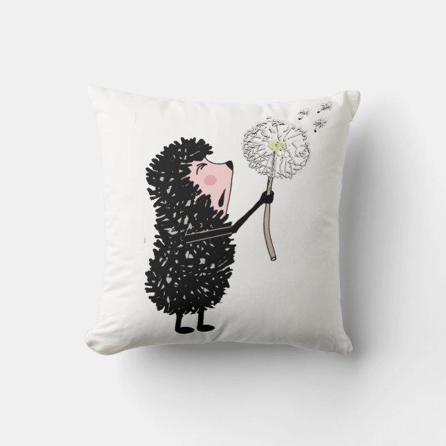 Coussin confortable de hérisson (Recto)