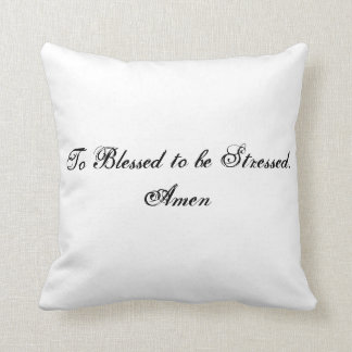 Coussin Conseil spirituel mélangé avec la vie réelle