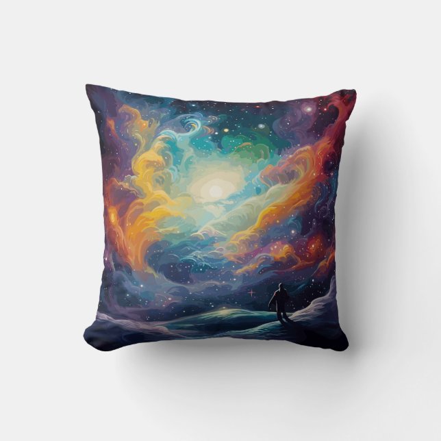 Coussin Constellation cosmique (Recto)