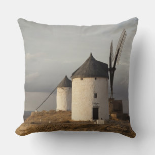 Coussin Consuegra, antiques moulins à vent de La Mancha