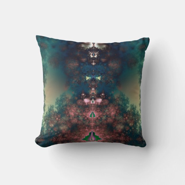 Coussin Conte de fée vert (Recto)