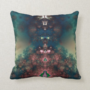 Coussin Conte de fées vert