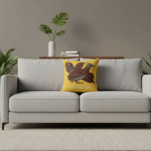 Coussin Contemporain artistique élégant pour elle