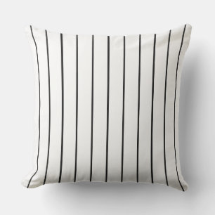 Coussin Contemporain Classique Fermette Rayé Jardin