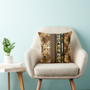 Coussin Contemporain : Design de style africain