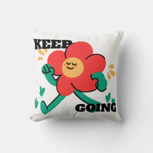 Coussin Continuez – Motivation Positive 