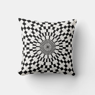 Coussin Contre-spirales par Kenneth Yoncich