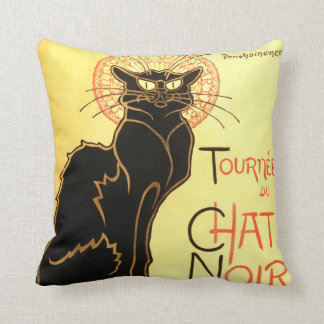 Coussin Conversation de le noir, panneau-réclame original