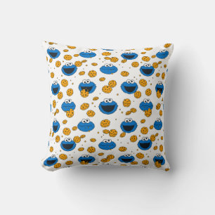 Coussin Cookie Monster C est pour motif cookie