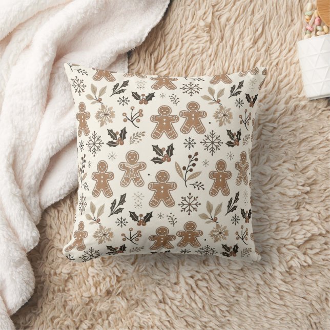 Coussin Cookies en pain d'épice de Noël (Couverture)