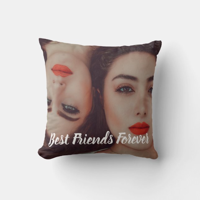 Coussin Cool Meilleur Amis Forever Photo (Recto)