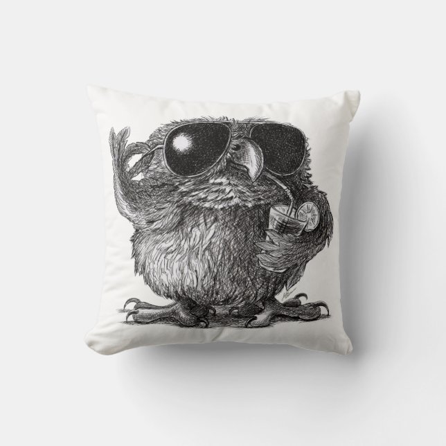 Coussin Cool Owl pour une personne Cool (Recto)