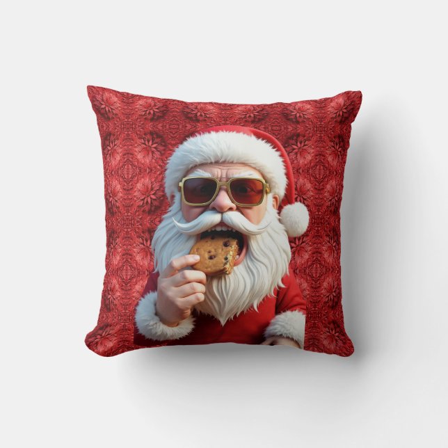 Coussin Cool Santa Claus (Recto)