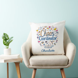 Coussin Coordinateur du chaos Cadeau Maman Fête des mè