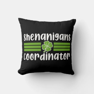 Coussin Coordonnateur de Shenanigans St Patrick's Day