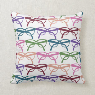 Coussin Copie de motif en verre d'oeil d'optométriste