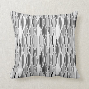 Coussin Copie de ruban de la moitié du siècle - nuances