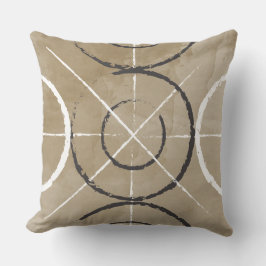 Coussin Copie géométrique peinte de cercle