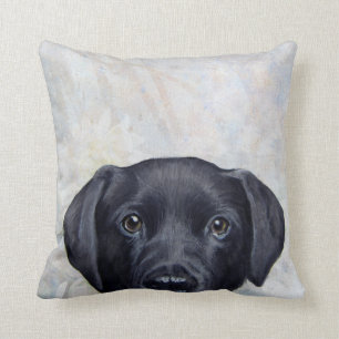 Coussin Copie originale de peinture de Labrador par Miart