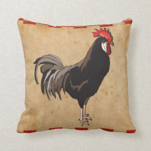 Coussin Coq