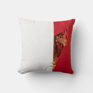 Coussin coq au chant