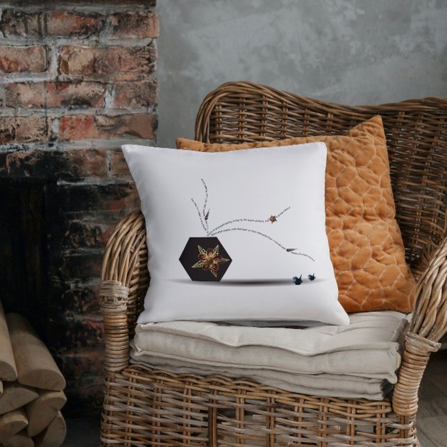 Coussin Coquillage côtier moderne et artistique abstrait a (Créateur téléchargé)