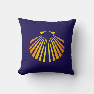 Coussin Coquille Saint-Jacques chemin de Saint-Jacques