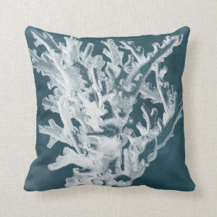 Coussin Corail azur I