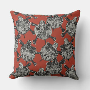 Coussin corail de tortue