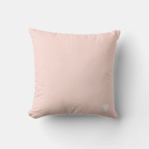 Corail Rose Pâle Uni Avec Cœur