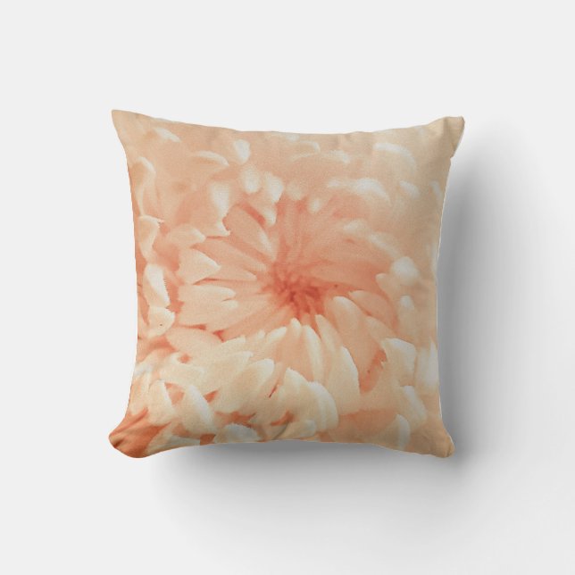 Coussin Coral Chrysanthemum (Recto)