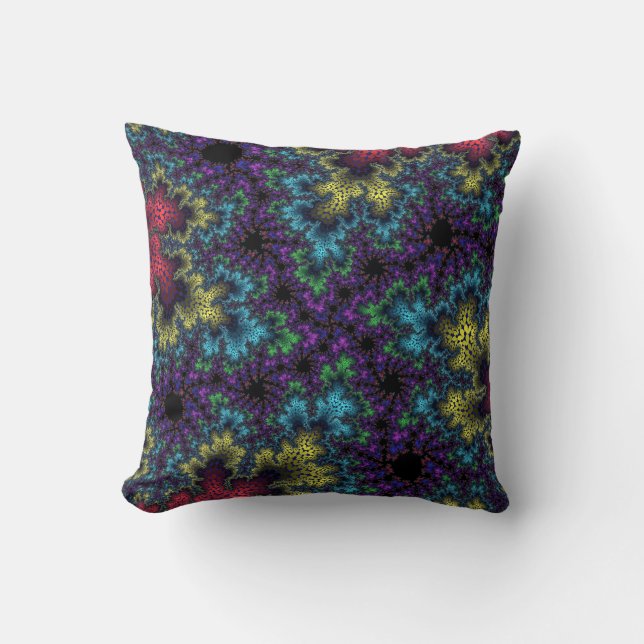Coussin Coral Rainbow Speckle (Recto)