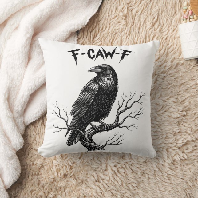 Coussin Corbeau - F-Caw-F (Couverture)