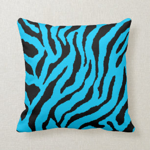 Coussin Corey Tiger 80s Vintage Neon Animal Stripes