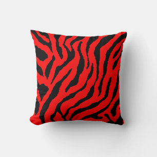 Coussin Corey Tiger 80s Vintage Néon Rayures Animales