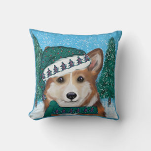 Coussin Corgi