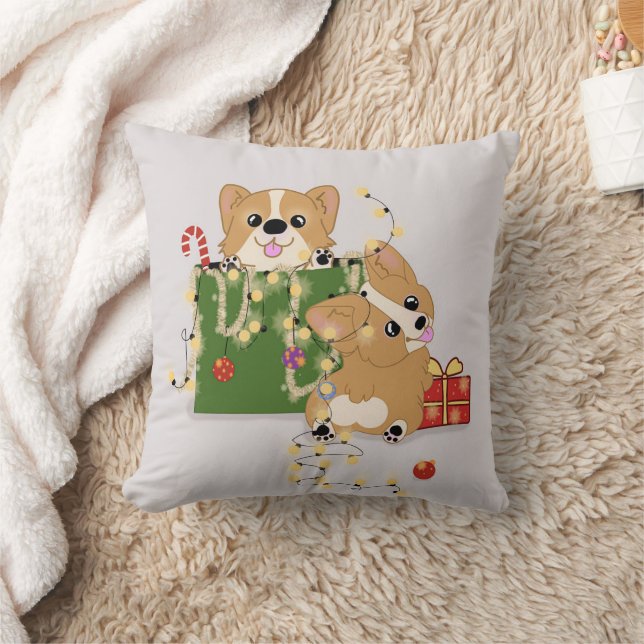 Coussin Corgis (Couverture)