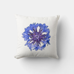 Coussin Cornflower, bouton de célibataire