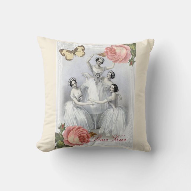 Coussin Corps de ballet (Recto)