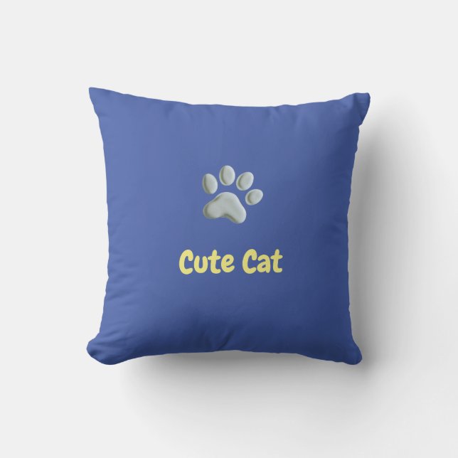 Coussin Corte patte de chat (Recto)