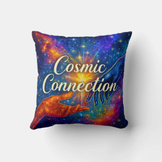 Coussin 🪐 Cosmic Connection Decorative Pillow