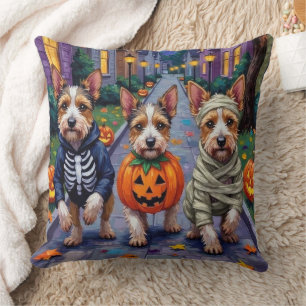 Coussin Costume d'Halloween pour Biewer Terrier allant che